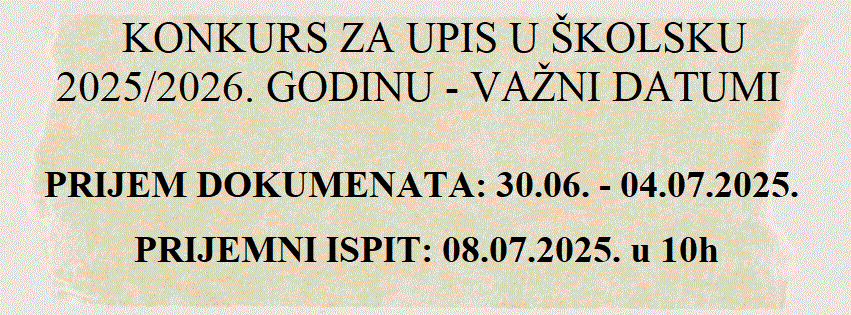 UPIS VZS